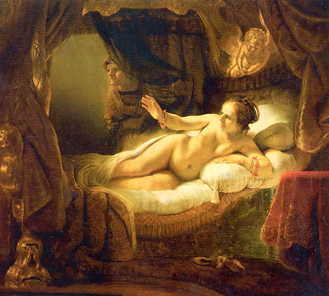 Rembrandt : Danae