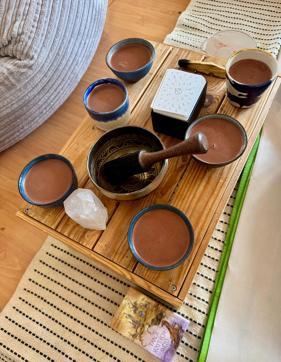 Jóga & ceremoniální kakao:  Laskavost k sobě