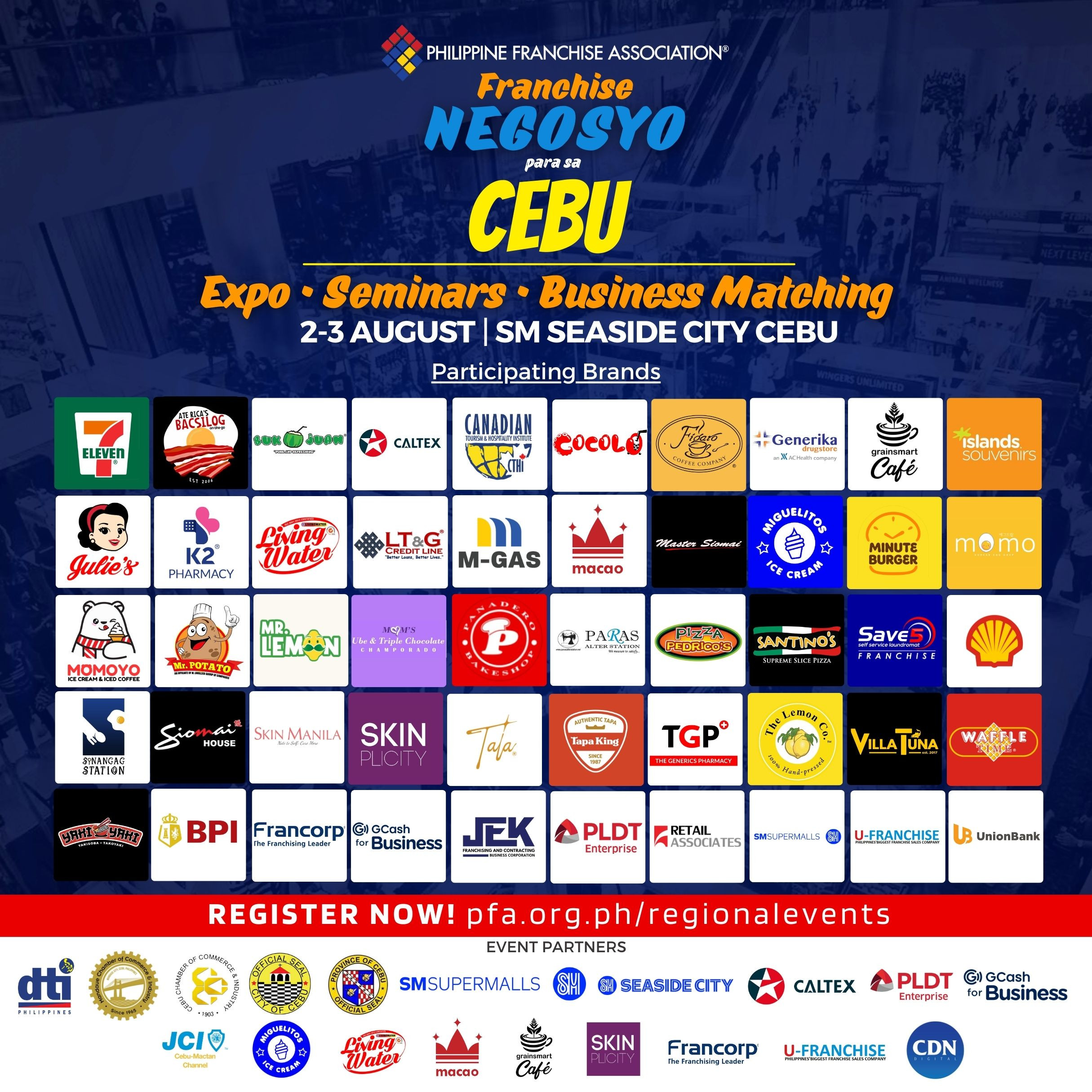 Franchise Negosyo para sa Cebu (Business Matching, Expo & Seminars)