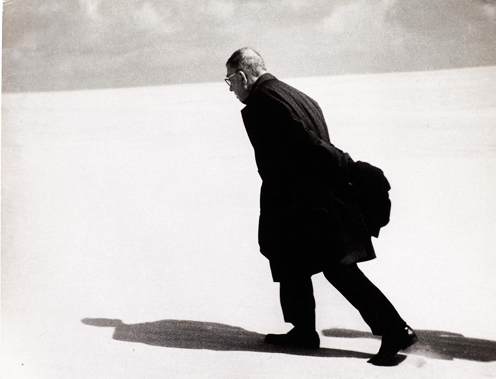 J.P.Sartre in Nida