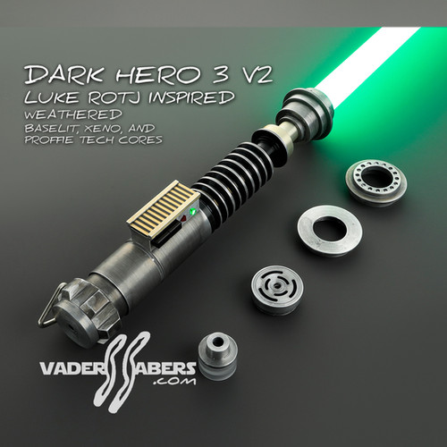 Dark Hero 3 v2 (Luke RoTJ Inspired) | Vader's Sabers