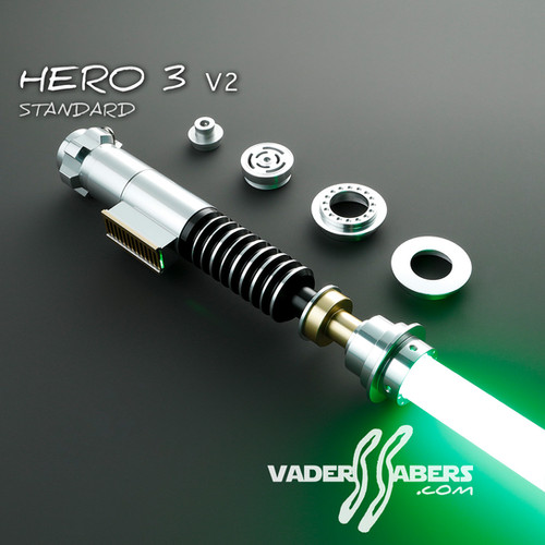 Hero 3 v1 & v2 (Luke RoTJ Inspired) | Vader's Sabers