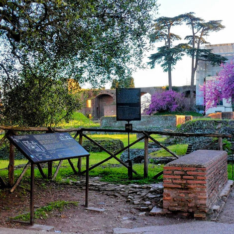 Pannello tattile Giardini Farnesiani