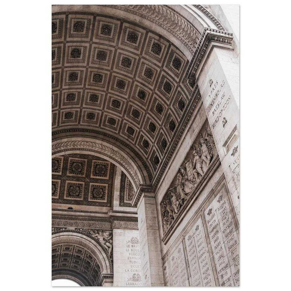Thumbnail: Arc de Triomphe - 1 | Giclée Fine Art Print