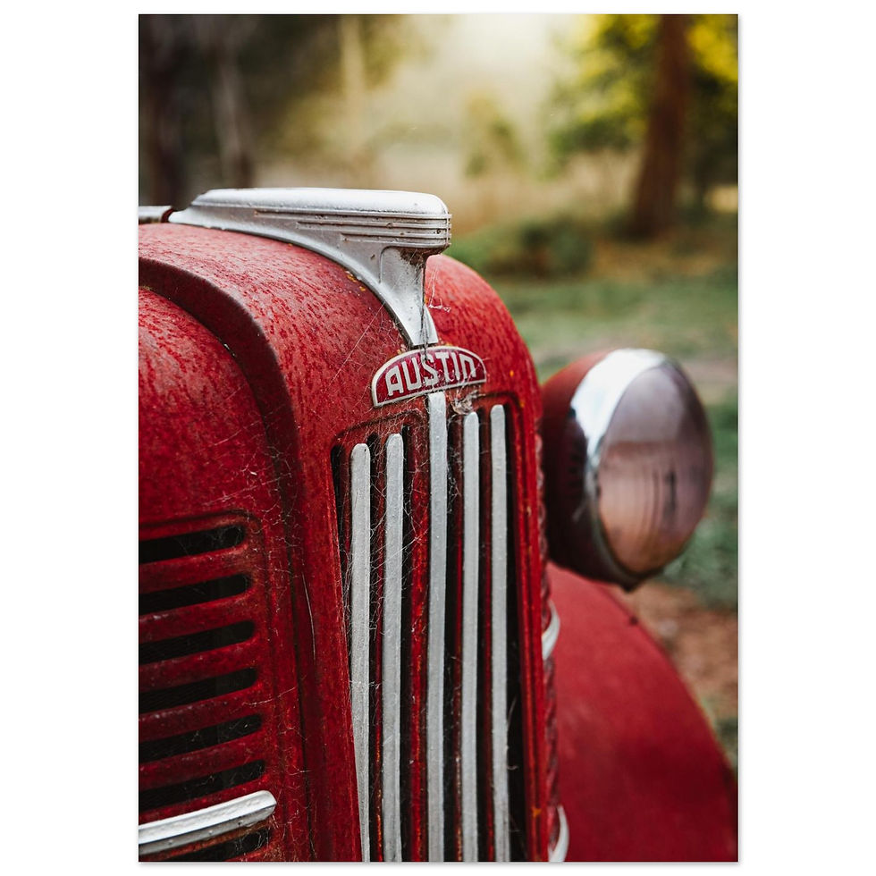 Thumbnail: Austin Truck | Giclée Fine Art Print