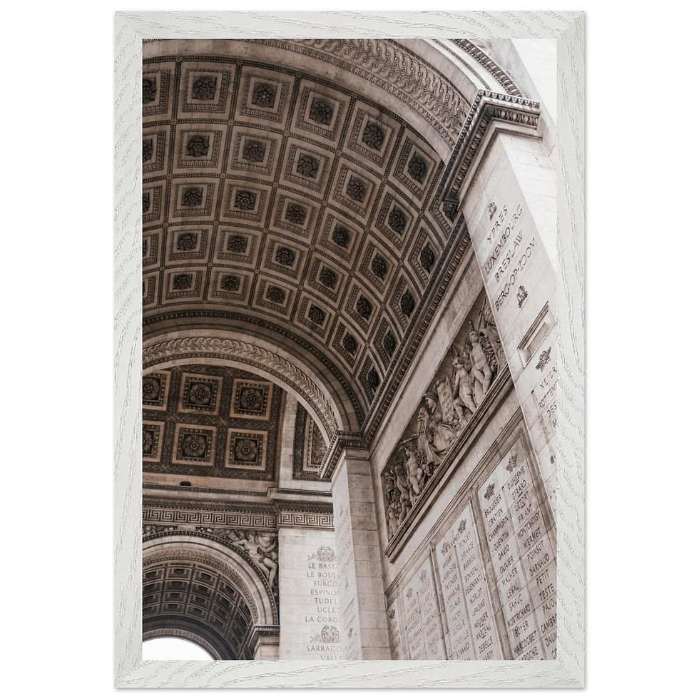 Thumbnail: Arc de Triomphe, Paris - 1 | Framed Photography Print 