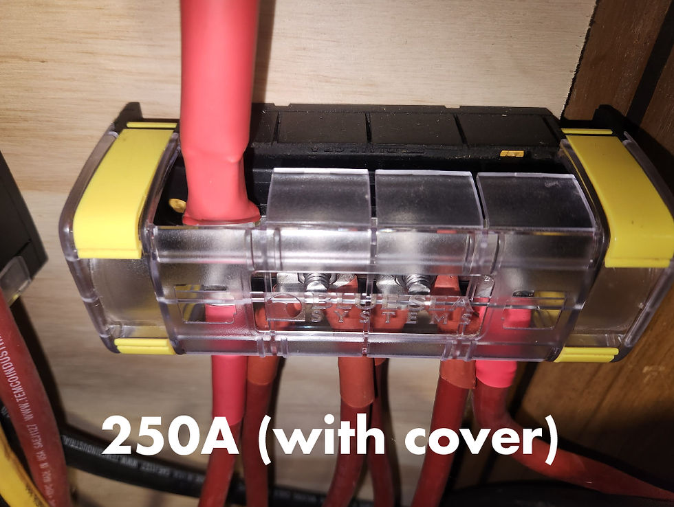 Thumbnail: 150A/250A 4 Stud Busbars