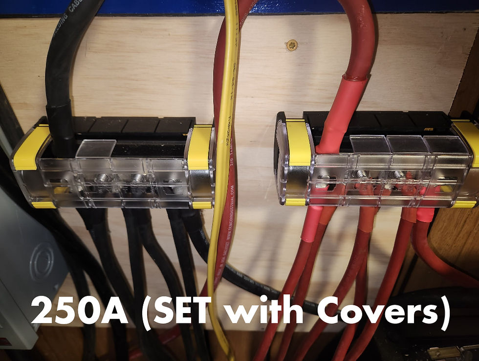 Thumbnail: 150A/250A 4 Stud Busbars