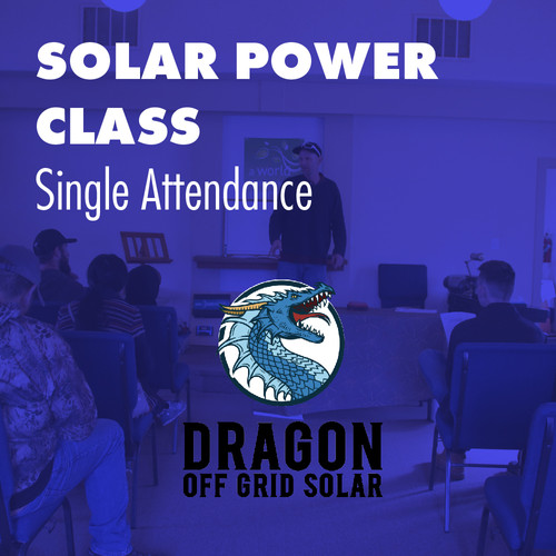Solar Power Class - Single Attendance
