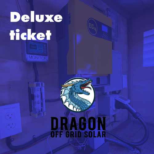 Deluxe Ticket - Solar Power System BASICS Class - Deposit