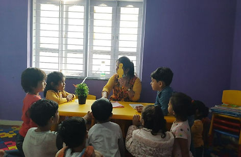 panda juniors nikol students having fun
