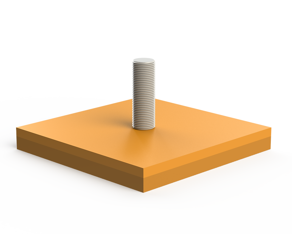 Fedur plate stud welding is the solution for a high strength connection