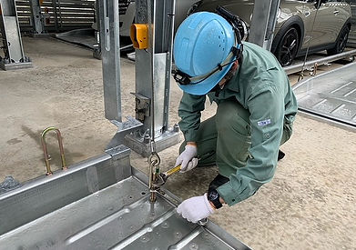機械式駐車装置の緊急対応