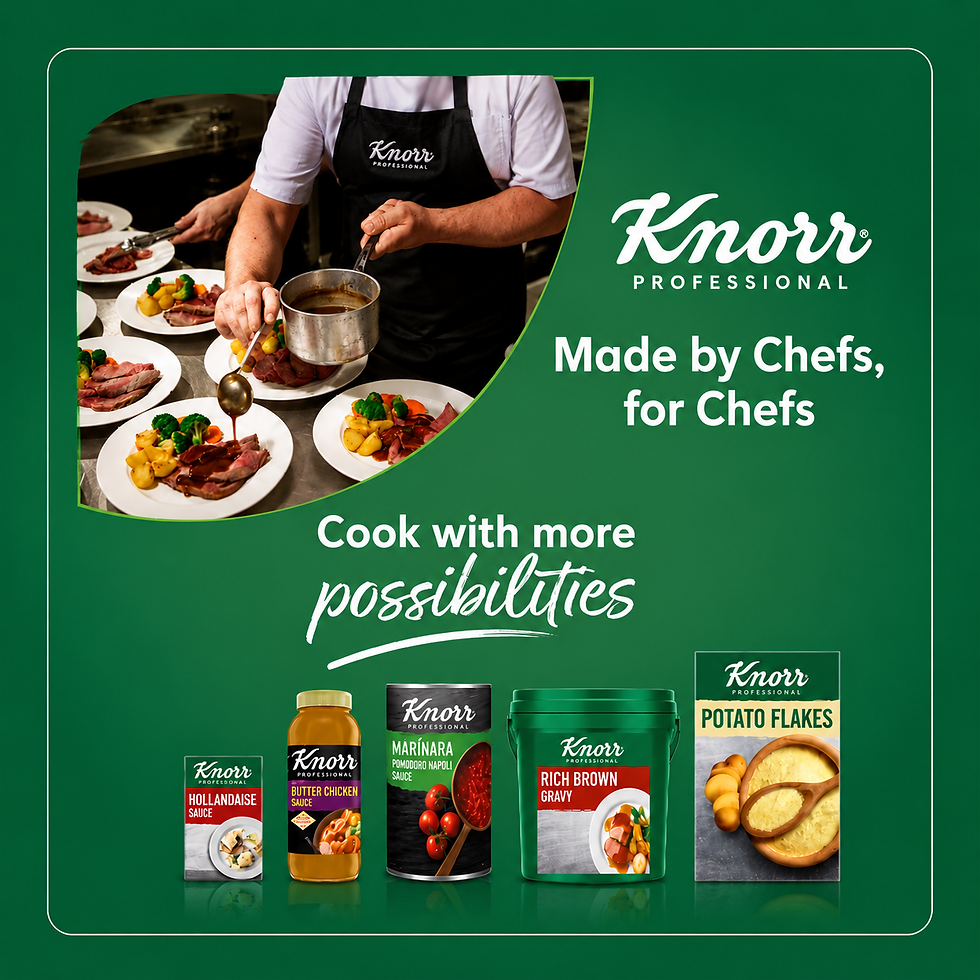 How Knorr Professional Sauces & Gravies Help Chefs Cook with More Possibilities 