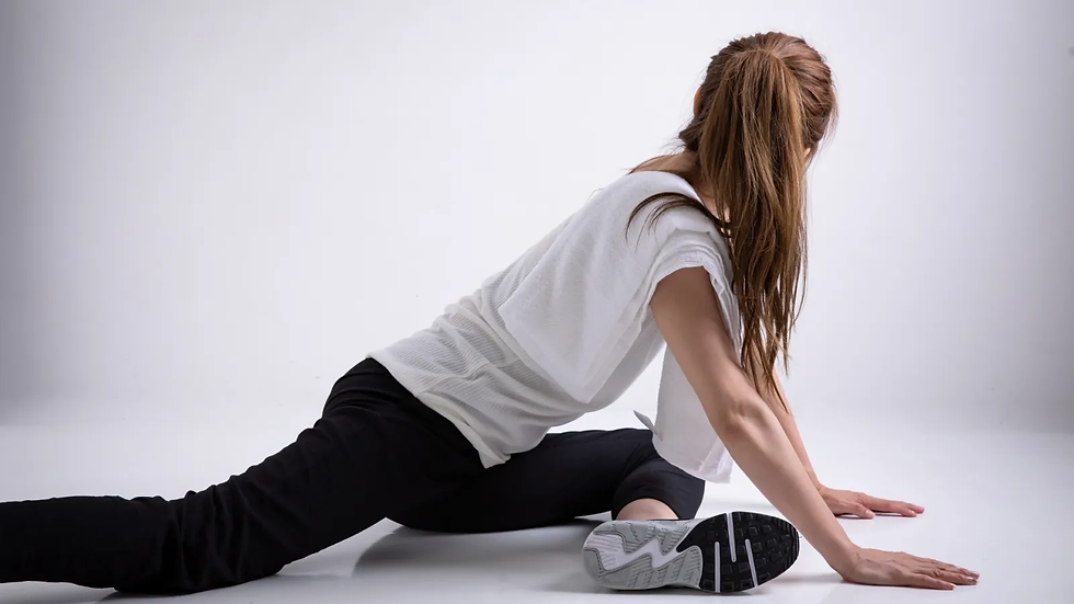 股関節ストレッチ