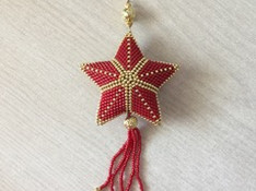 Seed Bead Ornament