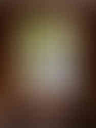 Looking through the window of Rydal Grot at the flowing waterfall outside