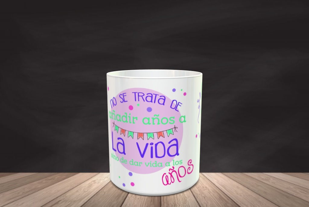 TAZA FELIZ CUMPLEAÑOS