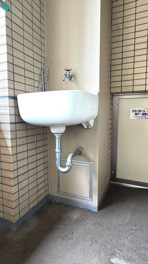 ウエストレジデンス大崎 バルコニー シンク付