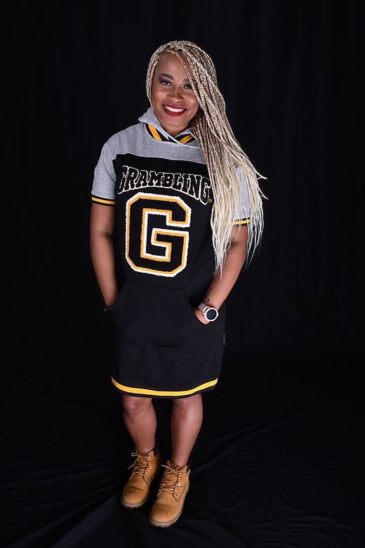 varsity jersey dress Grambling Varsity Hoodie Dress