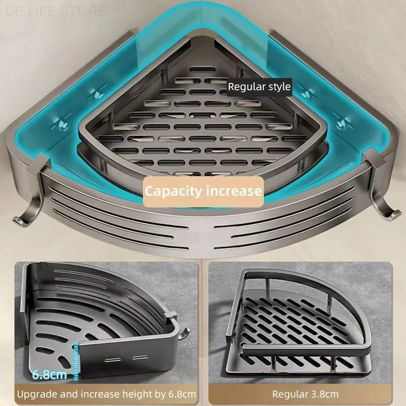 Thumbnail: AquaNest  Shower Corner Organiser