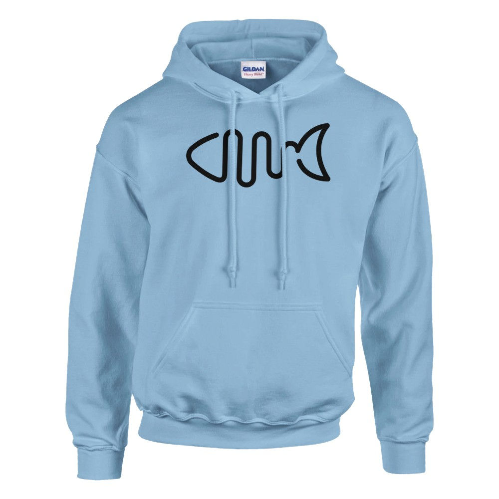 Klassischer Damen Hoodie | Kabelfisch