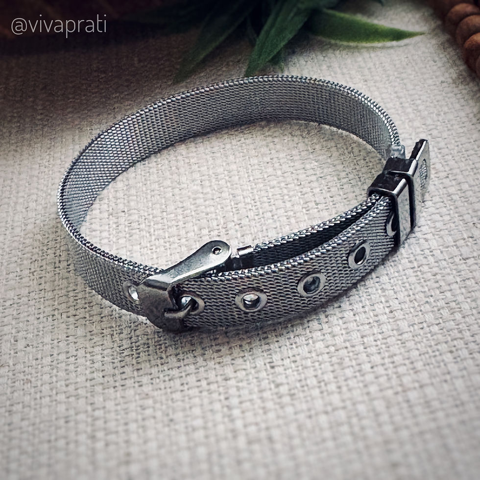 Miniatura: Pulseira Malha Cinto, 3xR$31