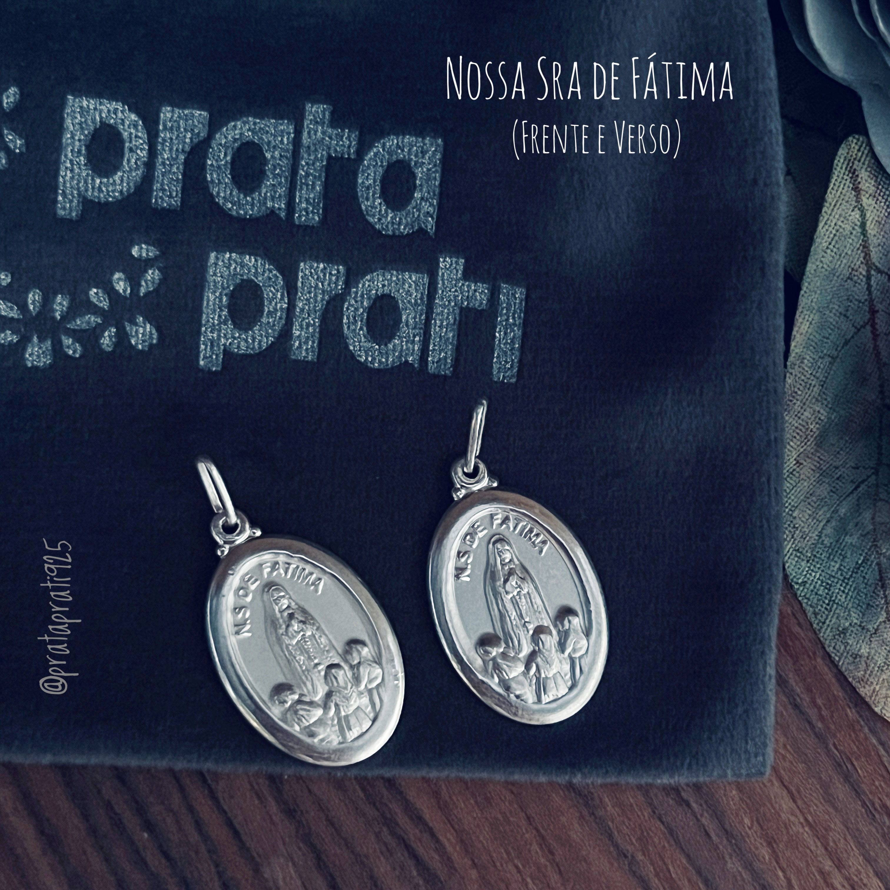 Pingente Nossa Sra de Fátima, 3xR$59