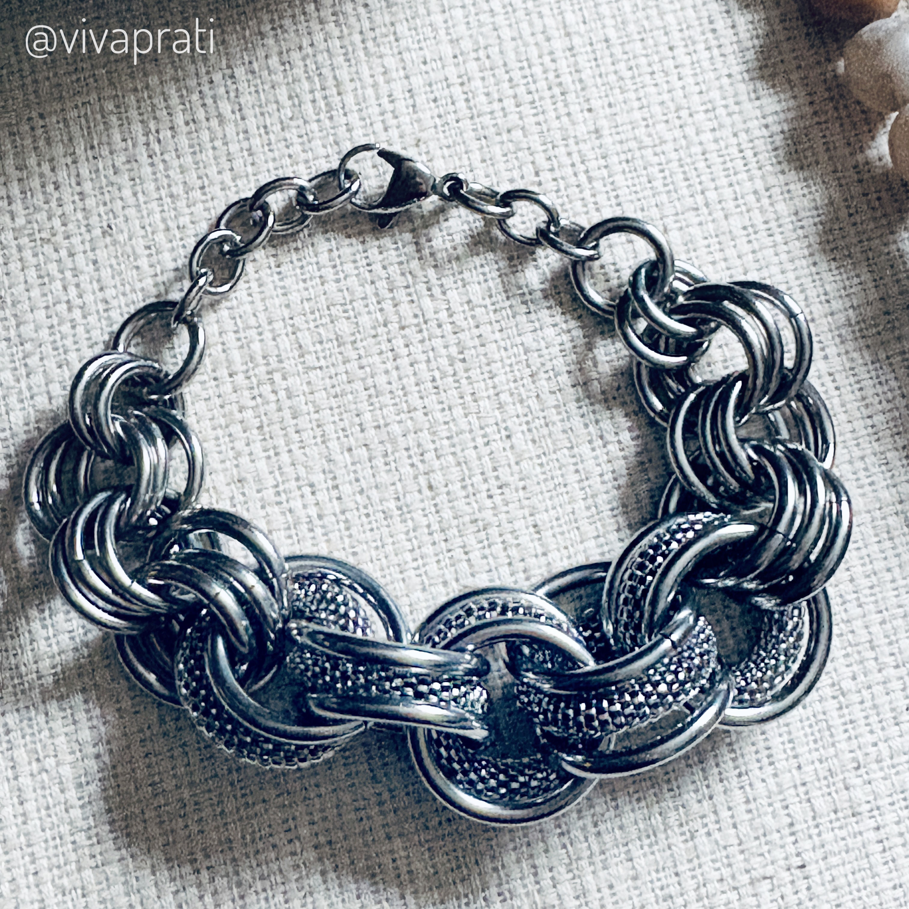 Maxi Pulseira Argolas , 3xR$65