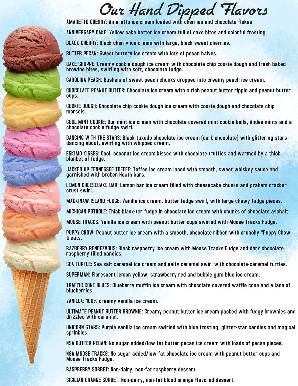 Ice Cream Shop Pins Bar and Grille