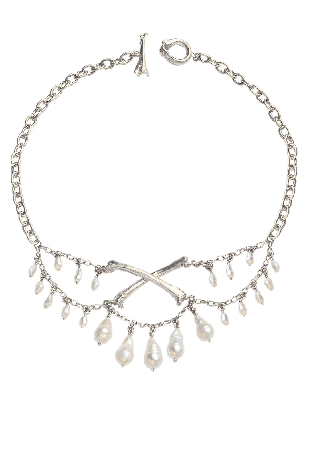 Claire English Plundered Necklace Silver Sailors Jail Gallery claire-english-plundered-necklace-silver-sailors-jail-gallery