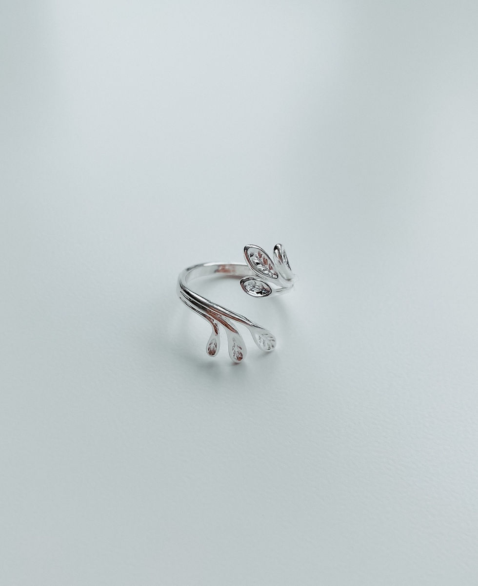 Thumbnail: Magic Leaf 925 Silver Ring