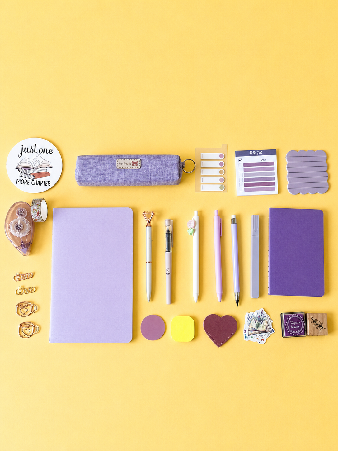 Stationery Bundle - Lilac