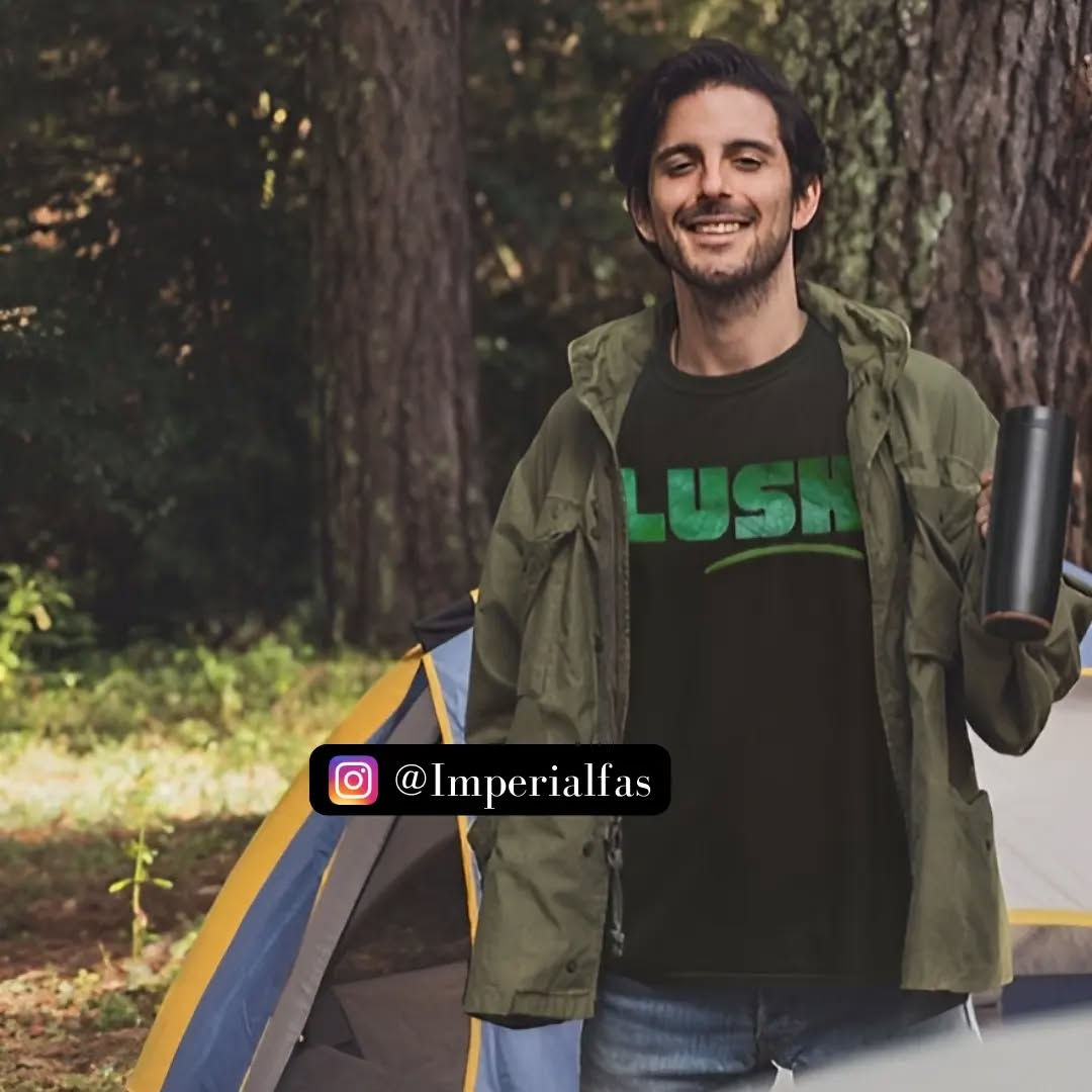 Lush Leaf Black Tee – Imperialfas cotton t-shirt with leaf texture design symbolizing nature and serenity