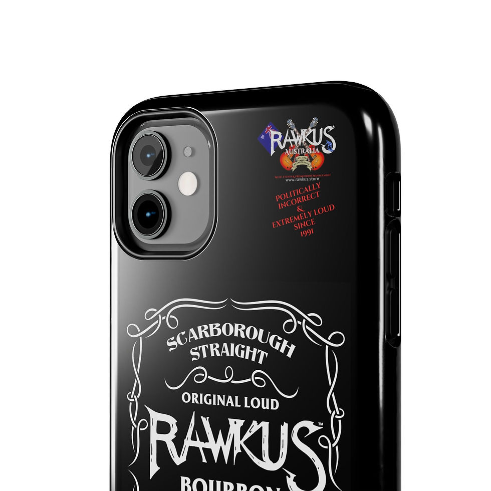 サムネイル： Rawkus®Heavy - Tough Phone Case - Bourbon Breath Design