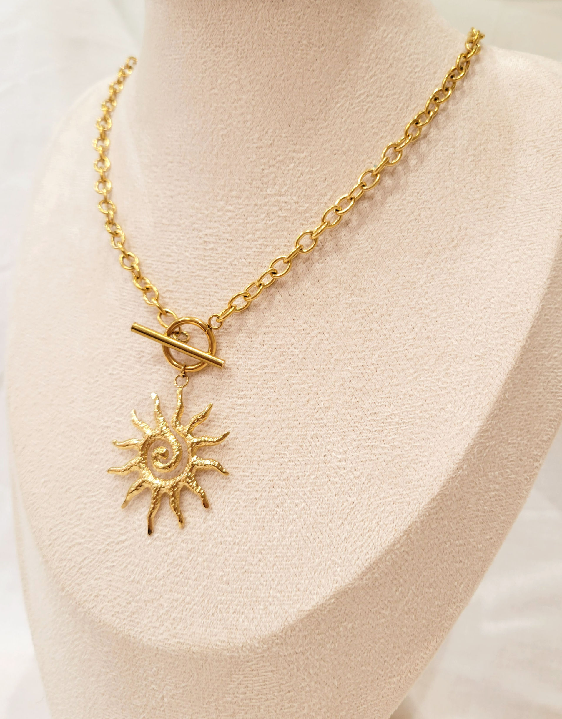 Collier Soleil D'or