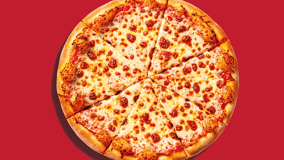 Cheese pizza (Pizza de Queso)