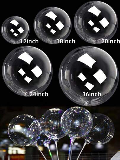 Miniature : Ballon transparent en vinyle