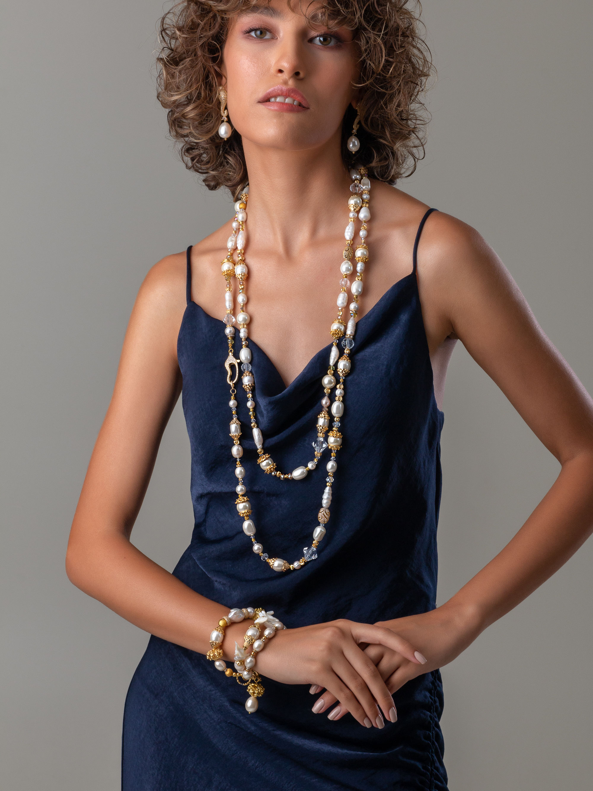 My Pearls Necklace Set