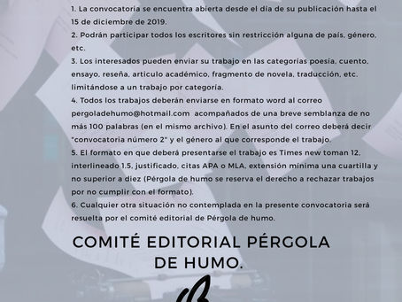 CONVOCATORIA ENERO-MARZO 2020