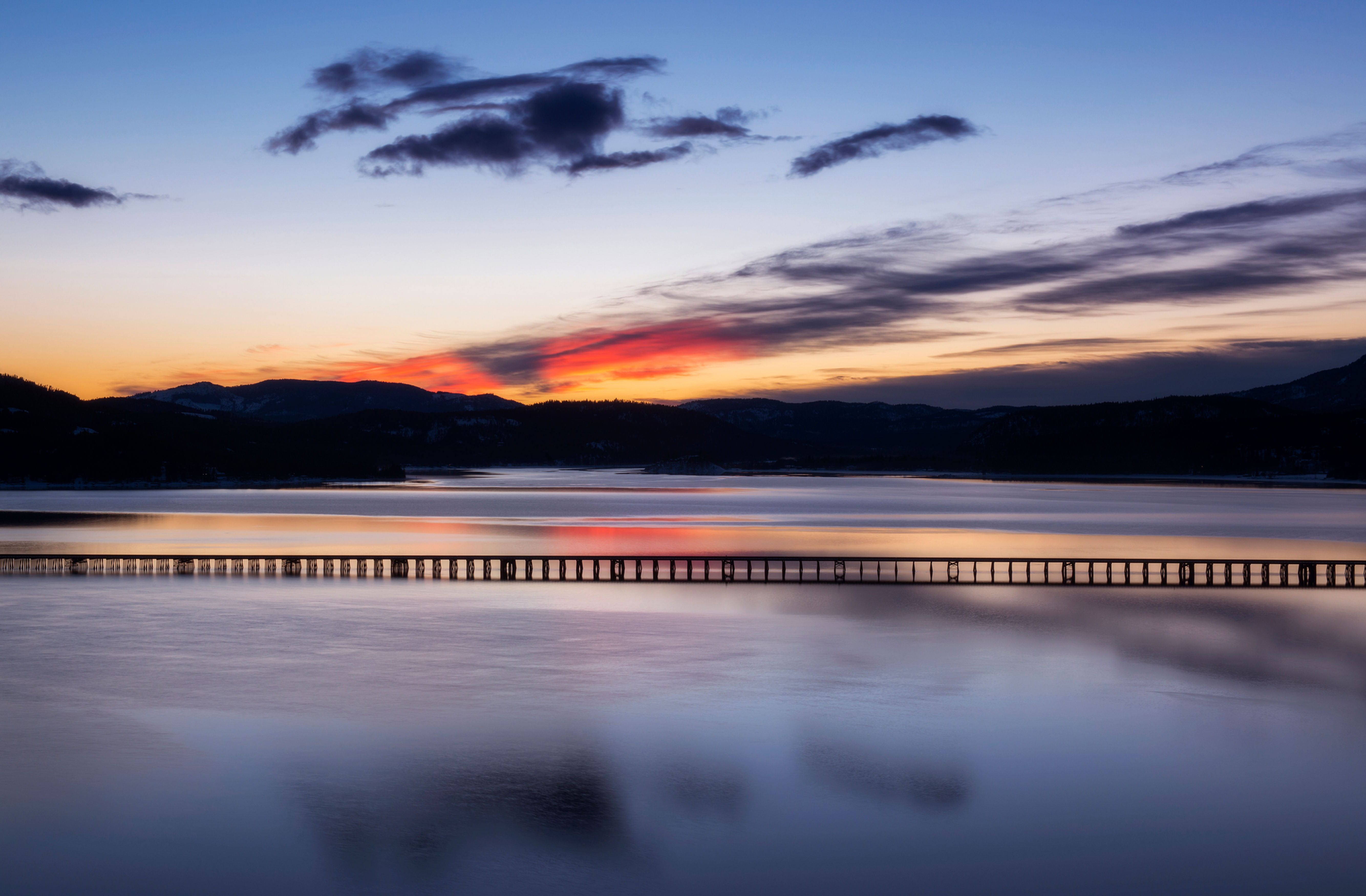 Lake Pend Orielle Sunset
