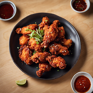 Spicy Korean Fried Chicken
