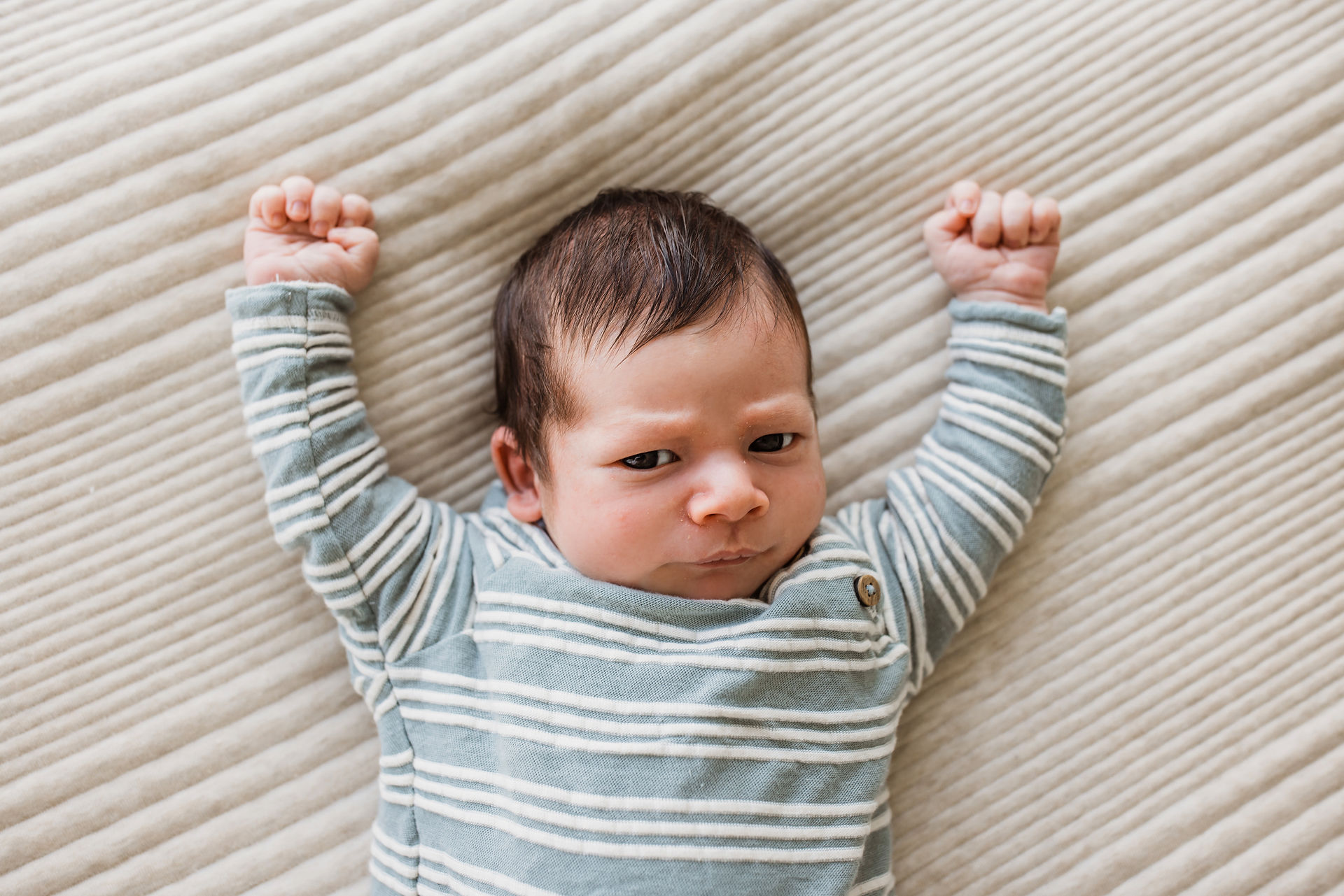 Newborn baby portrait UAE