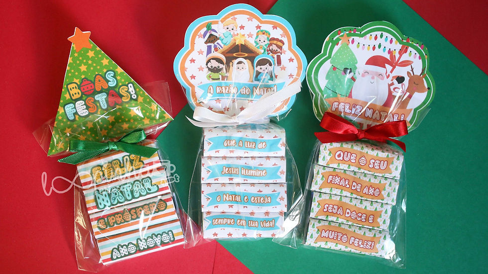 Miniatura: COMBO - Brindes Natal Coleção 2021