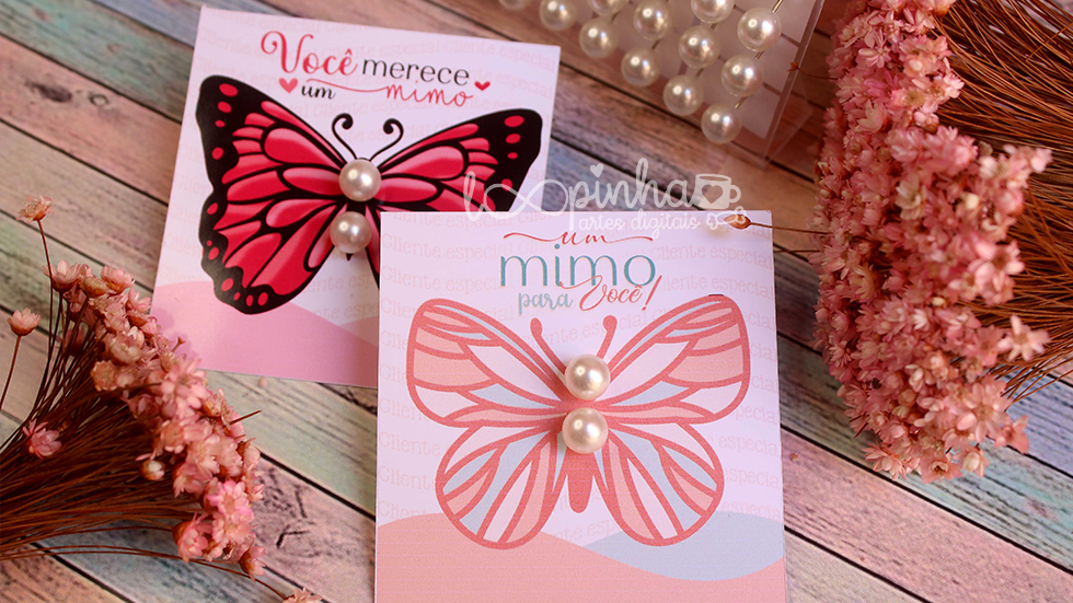 Miniatura: Tag Brinco Borboleta - Clientes 2022