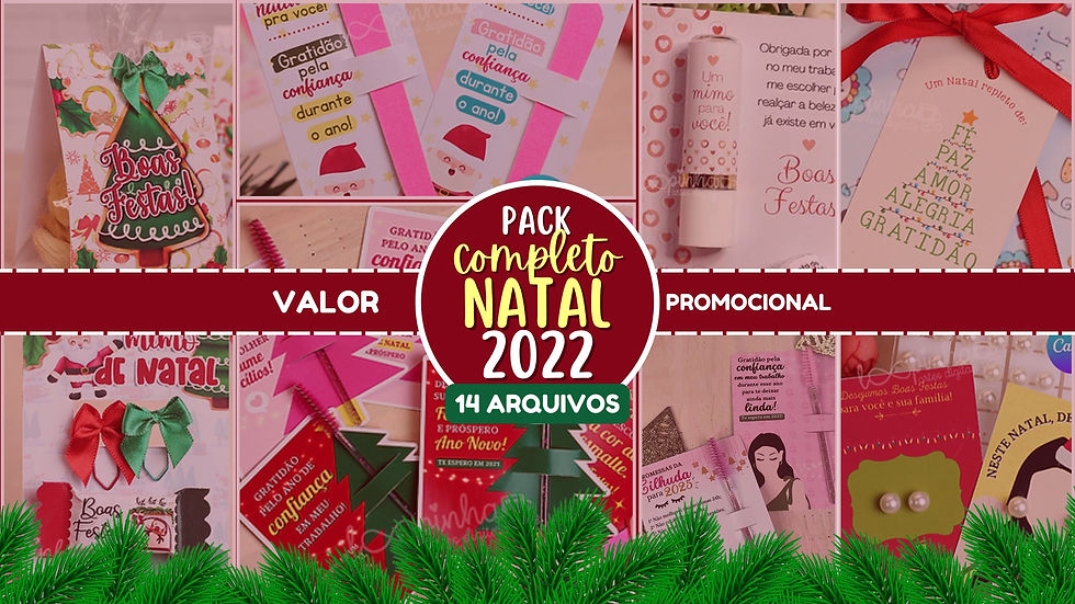 COMBO - Brindes Natal Coleção 2022