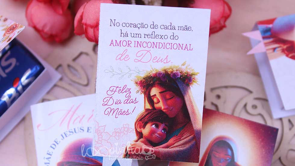 Miniatura: Bíblia Dia das Mães (EDITÁVEL)