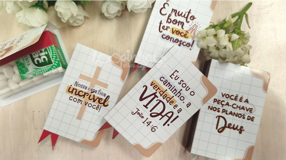 Miniatura: Bíblia Tic-Tac - Recepção Cristã/ Mimo Igreja evangélica