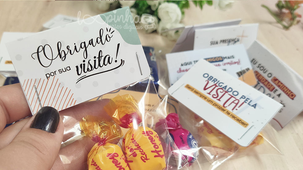 Miniatura: Lapela embalagem - Recepção Cristã/ Mimo Igreja evangélica