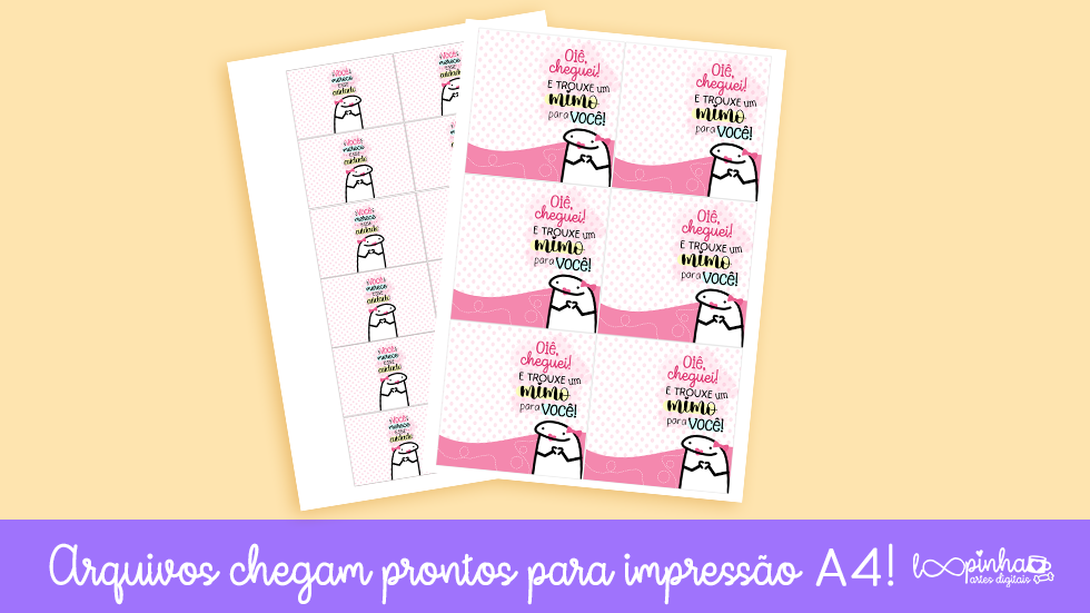 Miniatura: Card e adesivo Manteiga de Cacau  Flork - Clientes 2022